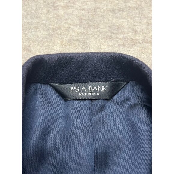 JoS. A. Bank Signature Collection Navy Blue Cashmere Men's Blazer 41 Reg Classic - Picture 5 of 12